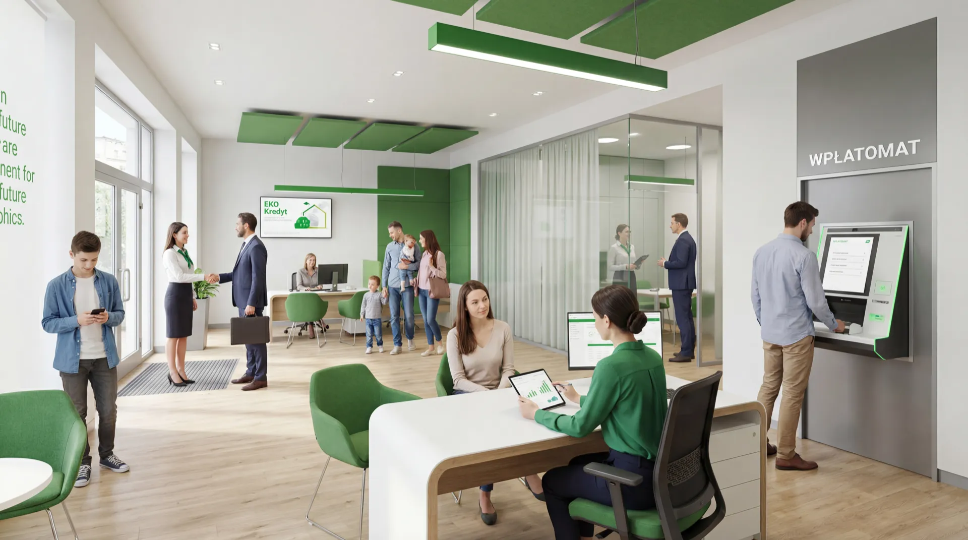 Placówka bankowa — wariant 2