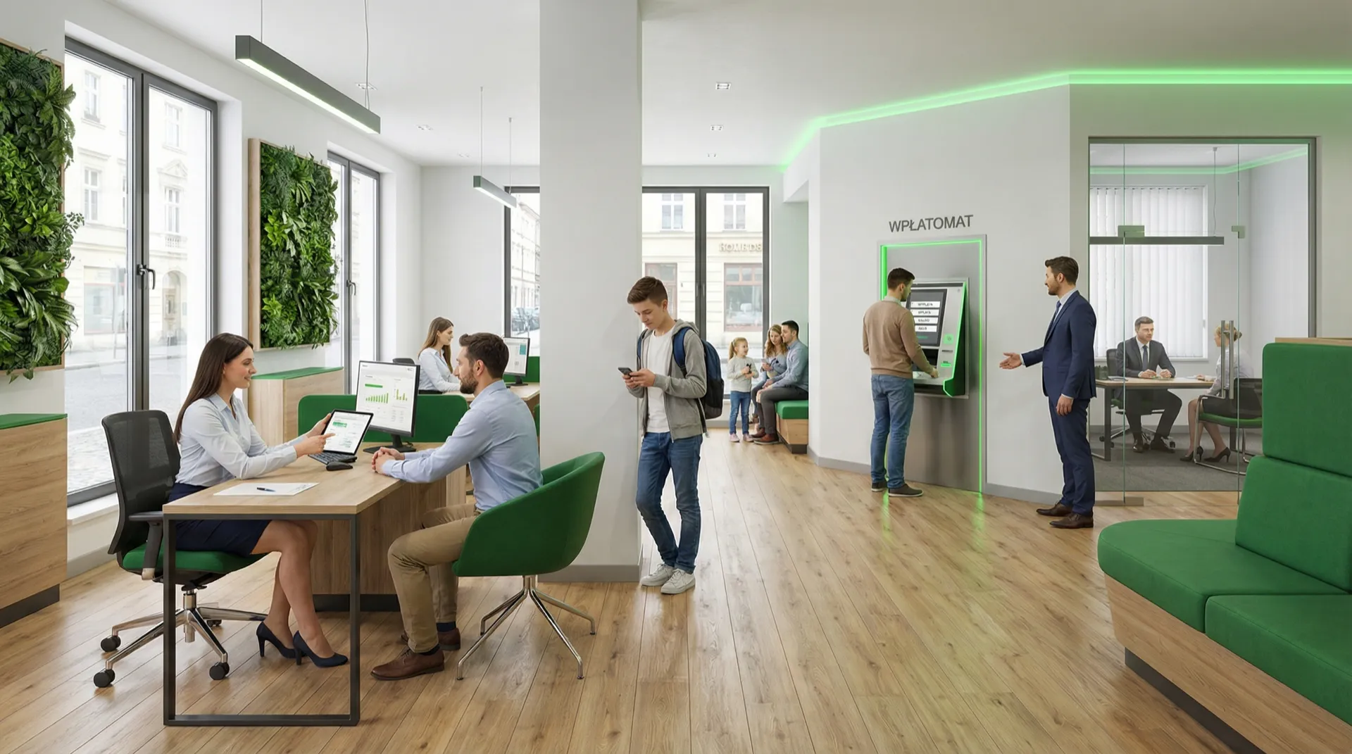 Placówka bankowa — wariant 7